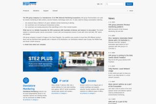 Titulní strana HW Group